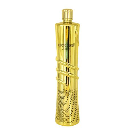 roberto cavalli vodka gold edition.